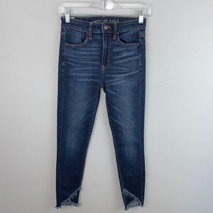 American Eagle Super HR Jegging Crop Jeans 2